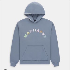 Mad happy pastels French terry hoodie